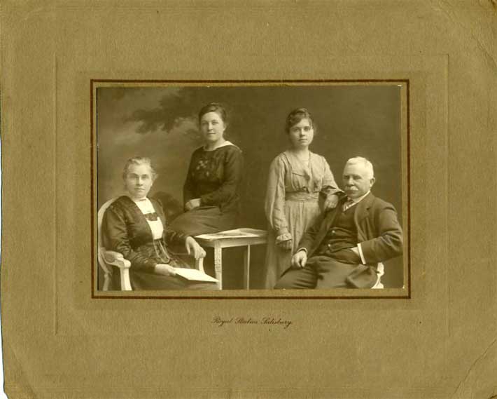 John Penn & his family